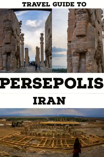 Persepolis, the great ruins in Iran. A UNESCO world heritage sites a must vist