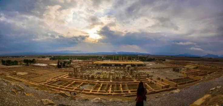 Overlooking Persepolis iran