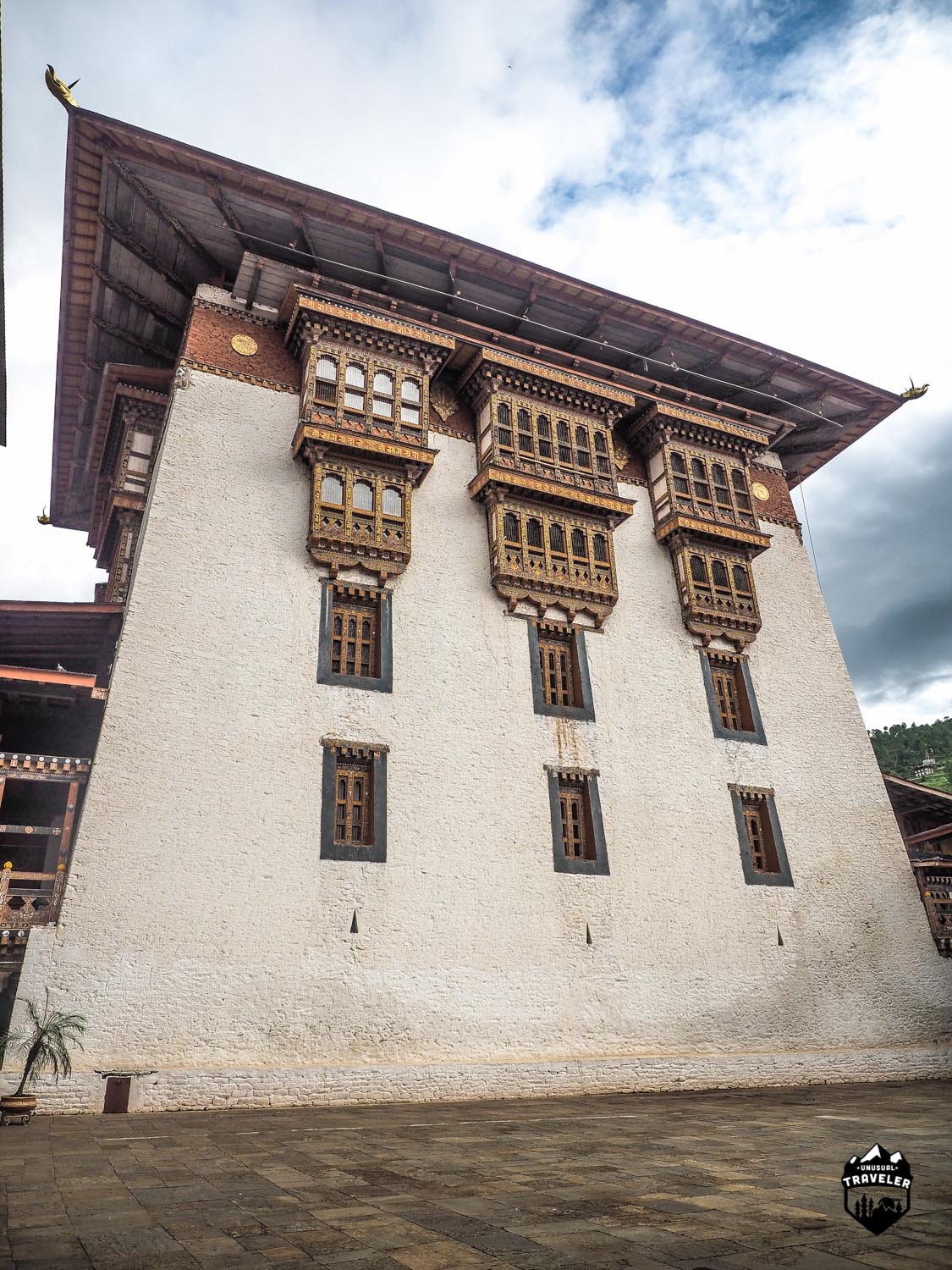 Punakha Dzong,bhutan,asia The Utse of Punakha Dzong.
