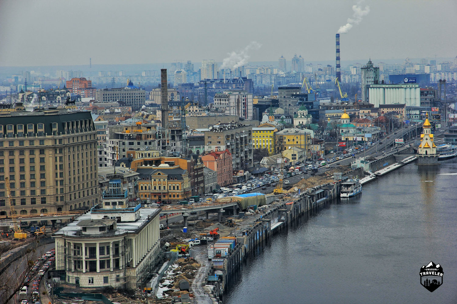 It might not look pretty, but Kiev as an amazing ciry