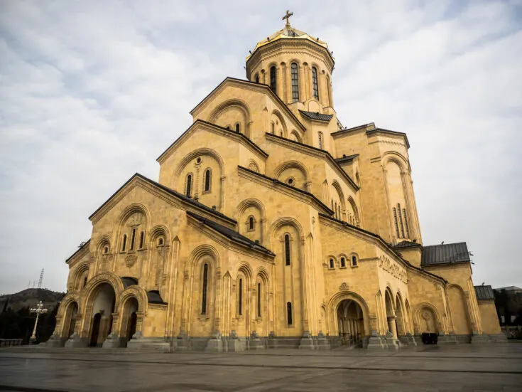 Holy Trinity Cathedral of Tbilisi Georgia