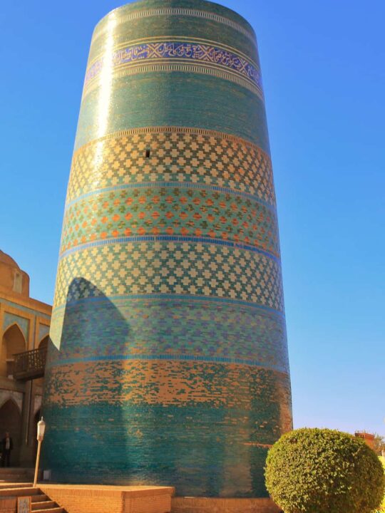  UzbekistanKalta Minor the most famous land mark in Khiva