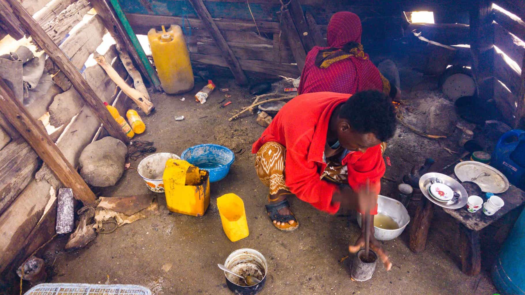 local coffee making in Eritrea
