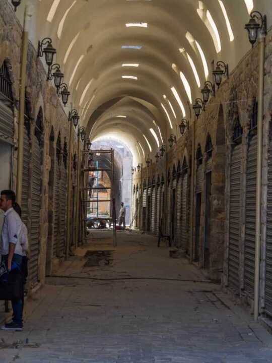 Old City of Homs Souq in Syria