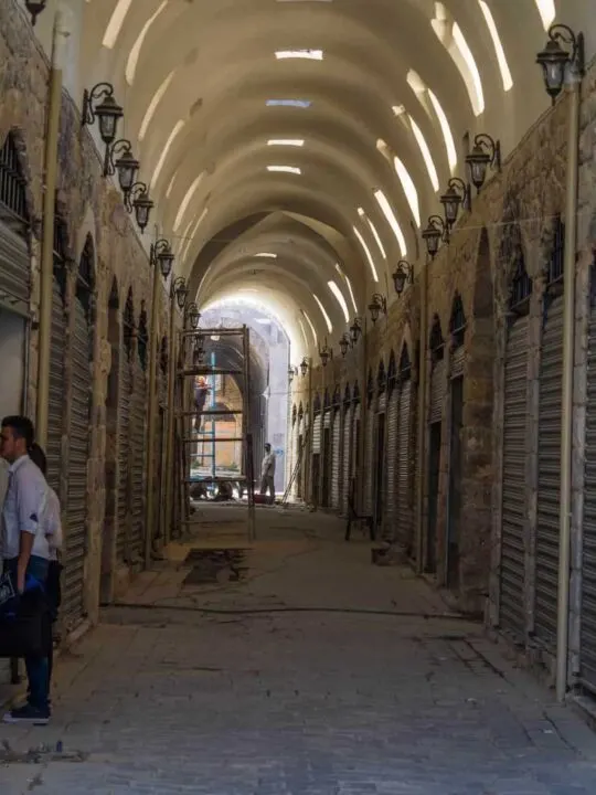 Old City of Homs Souq in Syria