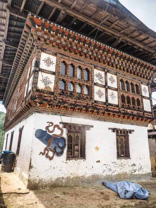 local house in Bhutan