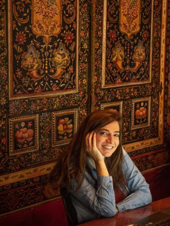 local beautiful girl in Damascus the capital of Syria