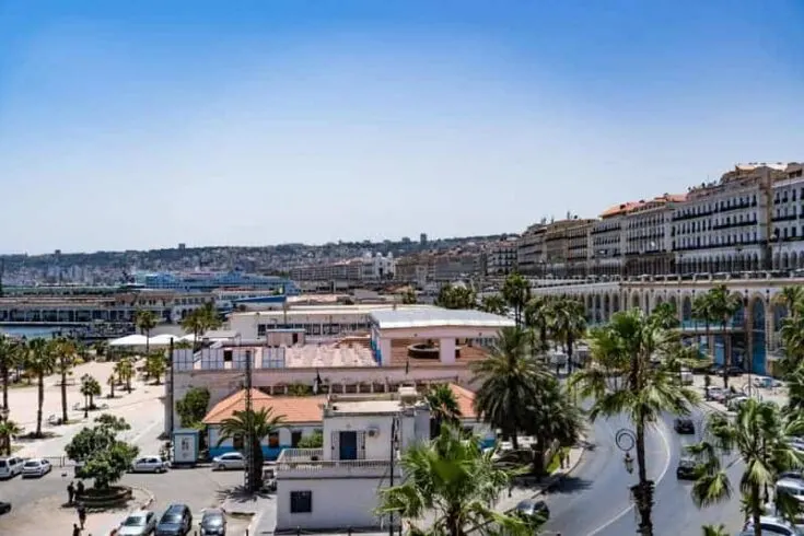 algiers waterfront algeria