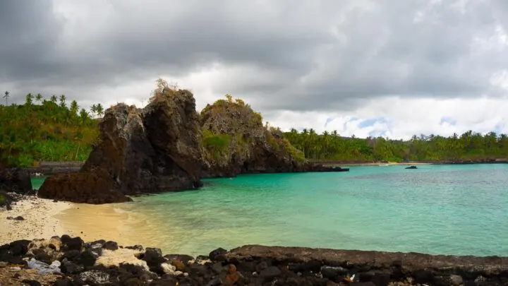 A small beach at Trou du Prophèt comoros