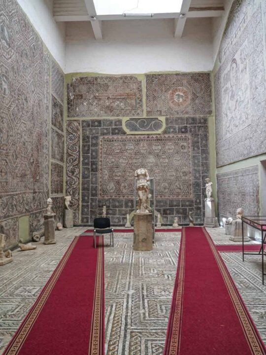 Mosaic in Djemila Algeria