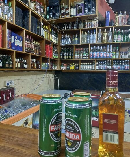 Local Liqour store in Baghdad