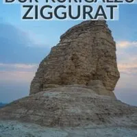 Travel Guide To the Ziggurat of Dur-Kurigalzu, and easy daytrip from Baghdad the capital of Iraq.