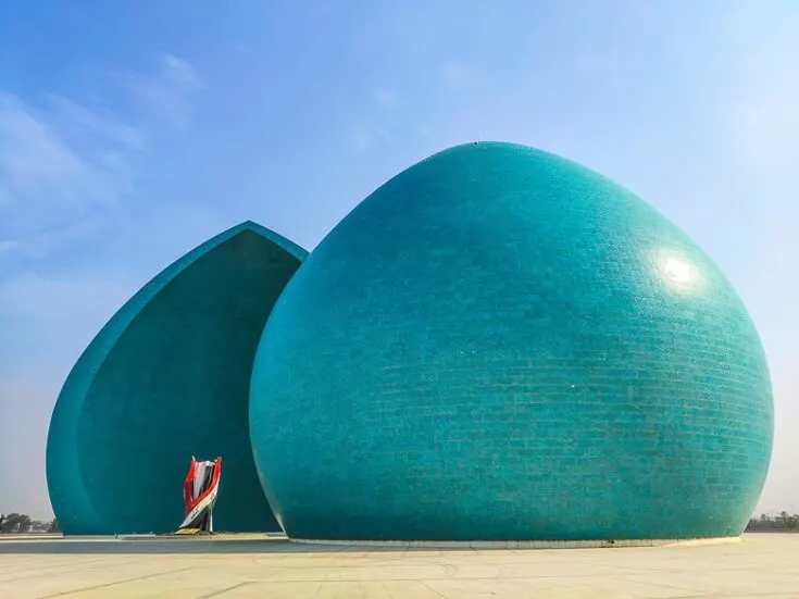 Al-Shaheed Monument in Baghdad iraq