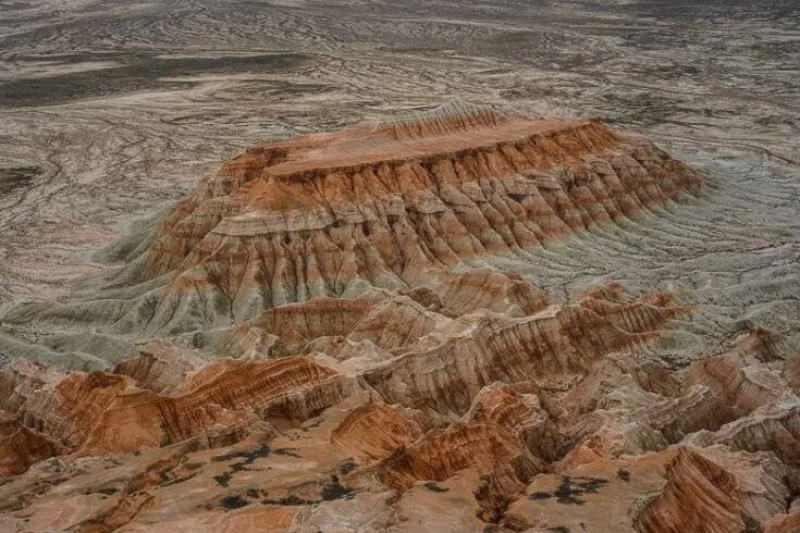 Yangykala Canyon in Turkmenistan