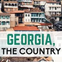Travel guide to Georgia the small country and the first country to make wine in the world