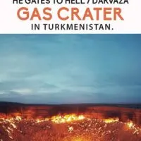 Travel guide to the gates of hell in Turkmenistan