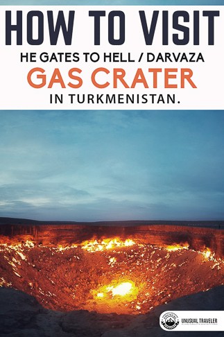 Travel guide to the gates of hell in Turkmenistan