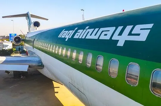 An old abandoned Iraqi Airways.