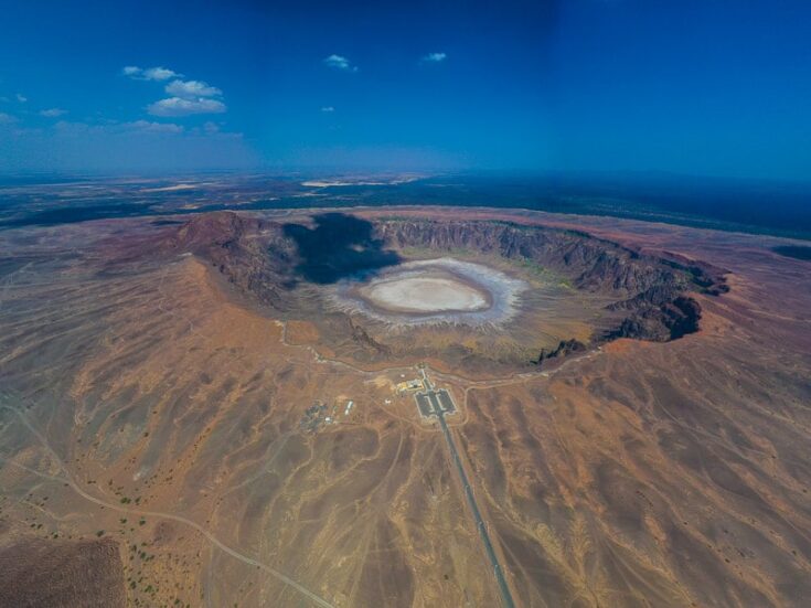 Al Wahbah Crater saudi arabia