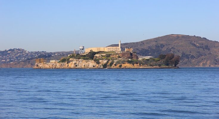 Taking The Ferry to Alcatraz.