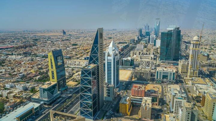 View over Riyadh from Al Faisaliyah Centre