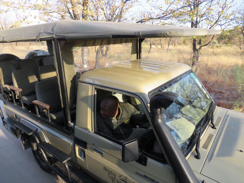 Jeep safari is also possible in Okavango Delta Jeep safari is also possible in Botswana