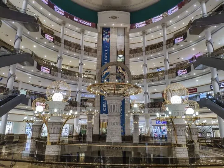 Ashgabat shopping mall turkmenistan