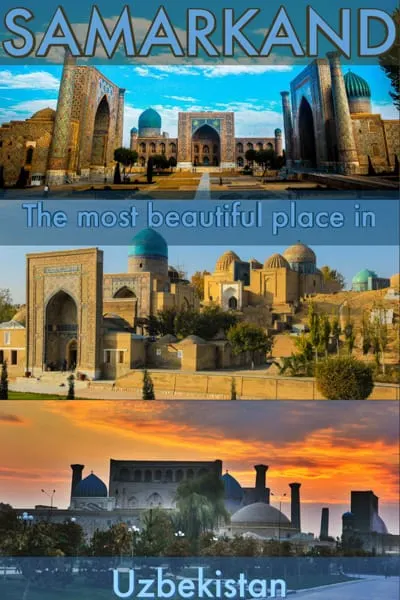 Samarkand a amazing city in Uzbekistan, central asia