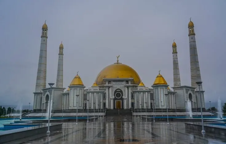 Türkmenbaşy Ruhy Mosque turkmenistan