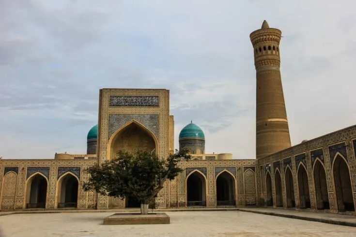 kalan mosque in Bukhara uzbekistan