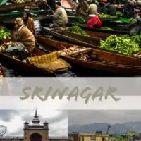 Travel guide to Srinagar in the state of Jammu an Kashmir in north india