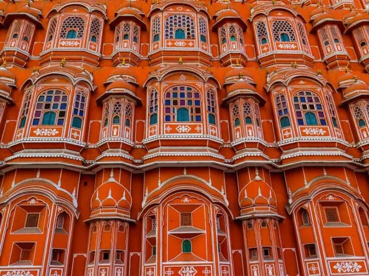 Hawa Mahal (Palace of Breeze) in Jaipur India