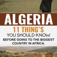 Travel Guide To Algeria, the largest country in Africa.