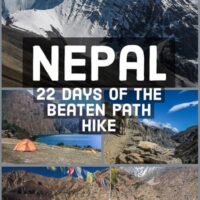 Travel guide to the Ultimate hike in Nepal, 22 days adventure into the Himalaya.