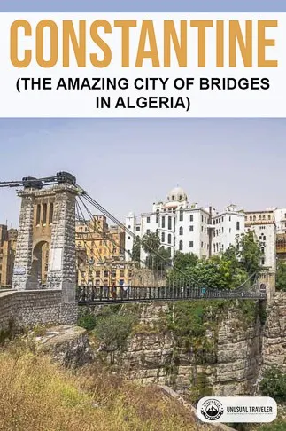 Travel guide to the city of bridges Constantine in Algeria