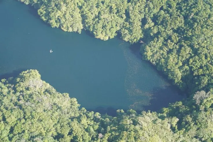 JellyFish Lake from above