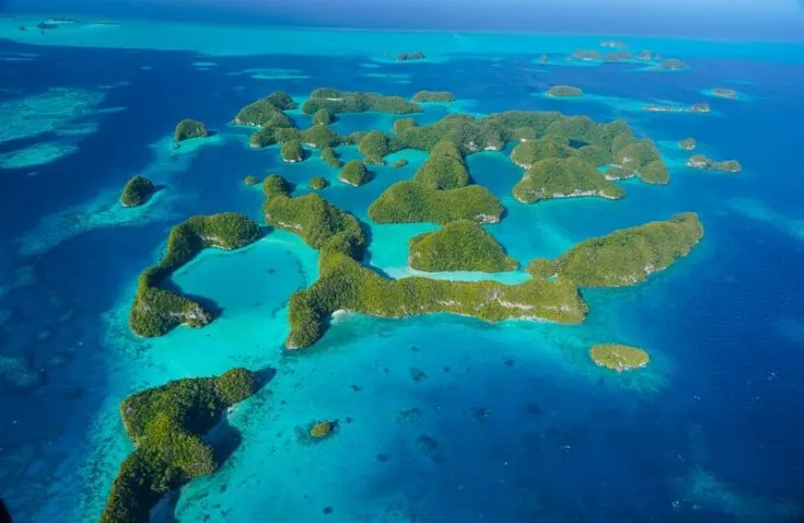 The amazing rock islands