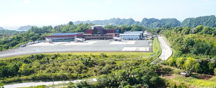 Roman Tmetuchl International Airport the only international airport in Palau