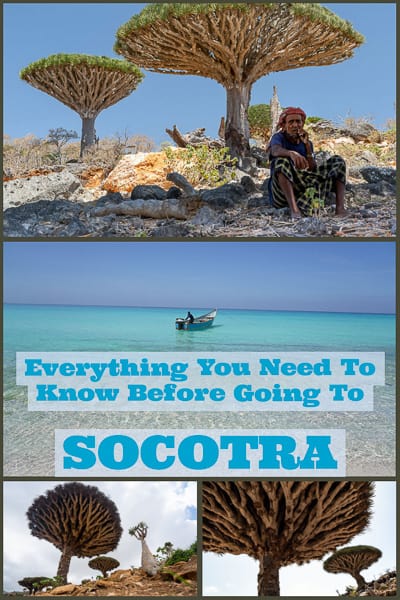 Travel Guide To Socotra the small island out in the Arabic sea which belongs to Yemen.