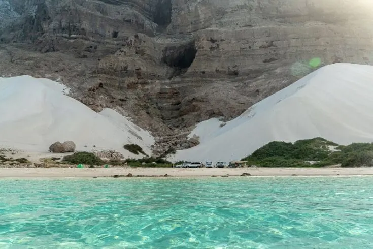 Arher Beach with it´s crystal clear water on the north east part of the island.