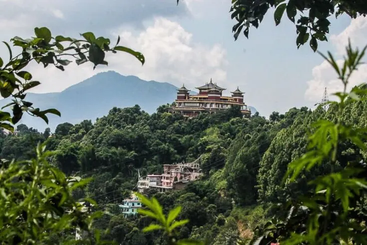 Kopan Monastery in kathmandu Nepal