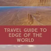 Travel guide to Edge of the world in Saudi Arabia, a popular day trip from Riyadh