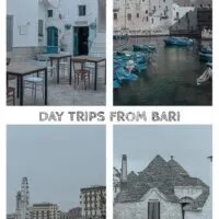 Easy day trips from Bari: Alberobello and Monopoli in southern Italy