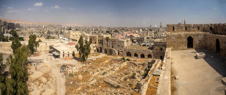 Damascus citadel syria