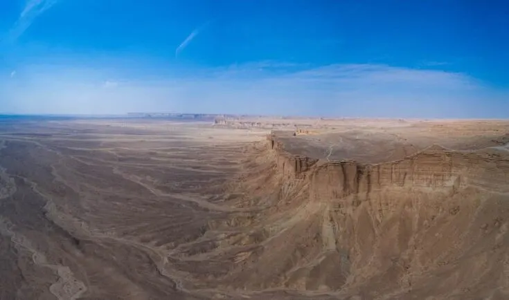 Edge of the world saudi arabia