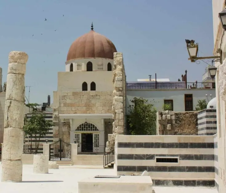 Saladin's mausoleum damascus syria