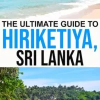 guide to Hiriketiya Bay a surf paradise in southern Sri Lanka.
