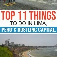 Travel guide to Lima the capital and largest city in Peru.