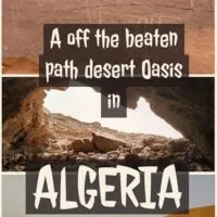 Travel guide to Taghit a off the beaten path in the Saharan desert, in western Algeria