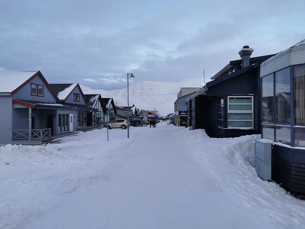 Longyerbyen main street